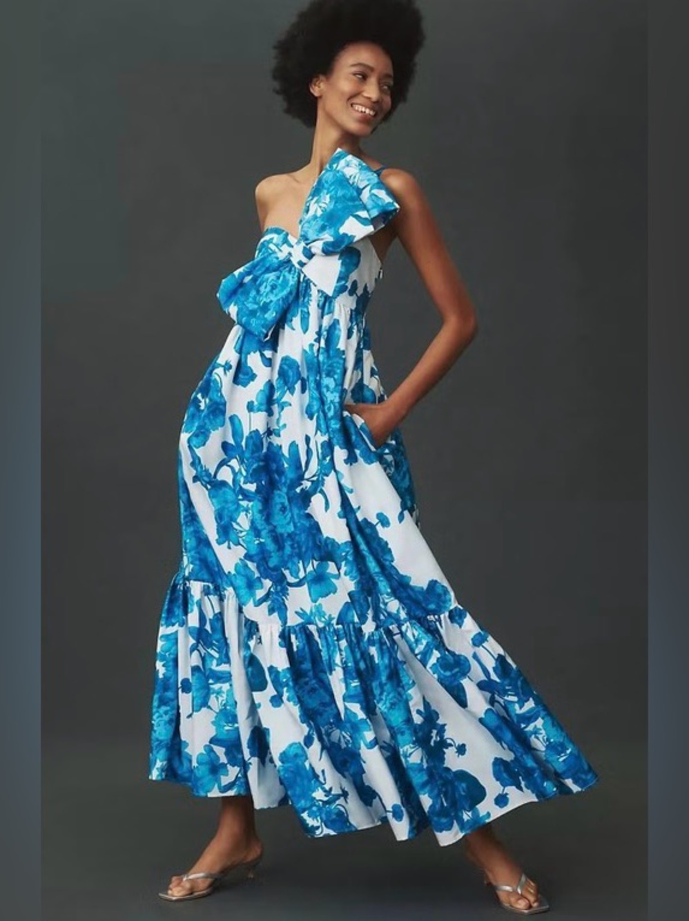 Anthropologie Sally Bow Maxi Dress